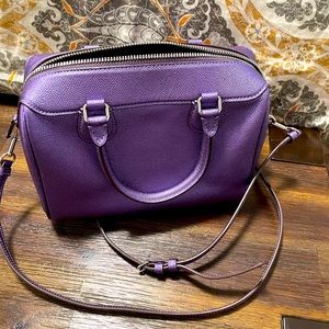 Coach leather crossbody bag